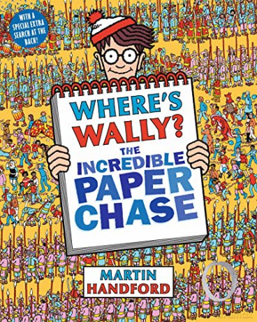 Wheres Wally Incredible Paper Chase - Martin Handford [KSIĄŻKA]