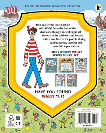 Wheres Wally Through History Activity Bk - Martin Handford [KSIĄŻKA]