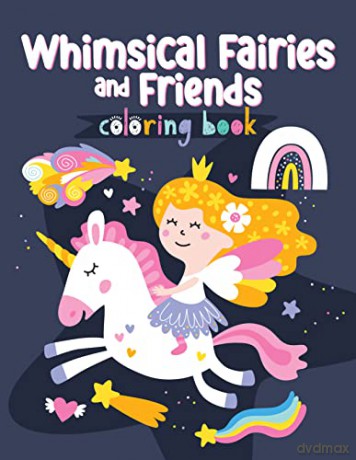 Whimsical Fairies Coloring Book - Clorophyl Editions [KSIĄŻKA]
