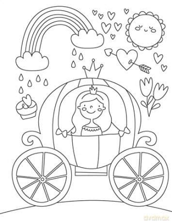Whimsical Fairies Coloring Book - Clorophyl Editions [KSIĄŻKA]