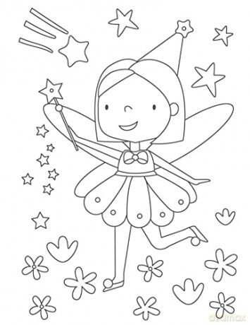 Whimsical Fairies Coloring Book - Clorophyl Editions [KSIĄŻKA]