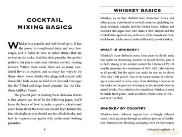 Whiskey Cocktail Cards A-Z - Adams Media [KSIĄŻKA]