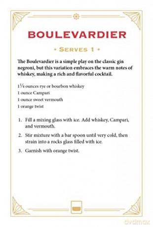 Whiskey Cocktail Cards A-Z - Adams Media [KSIĄŻKA]