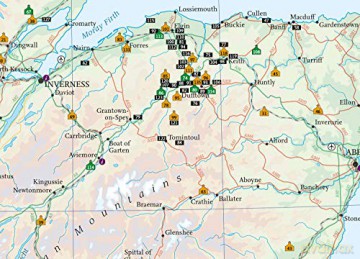 Whisky Map Of Scotland - Collins Maps [KSIĄŻKA]