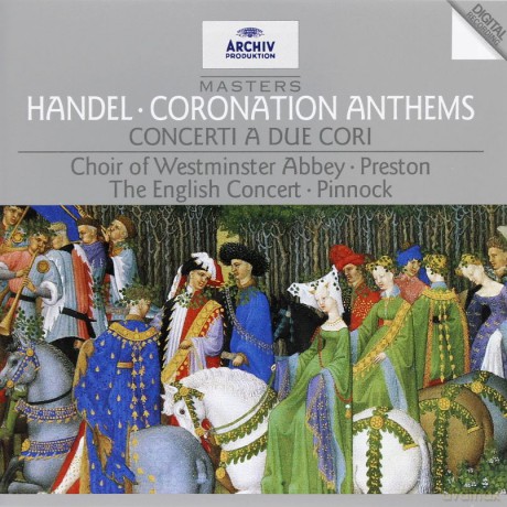 Masters Preston,Pinnock: Handel:Coronation Anthems [CD]