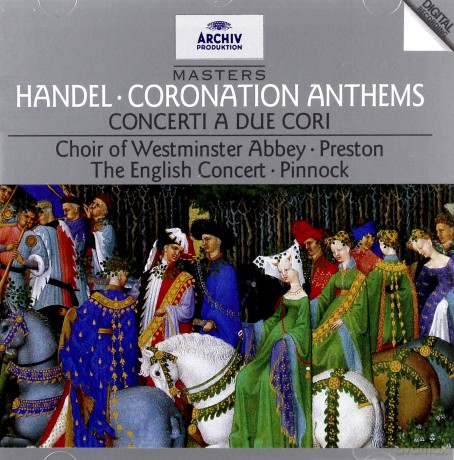 Masters Preston,Pinnock: Handel:Coronation Anthems [CD]