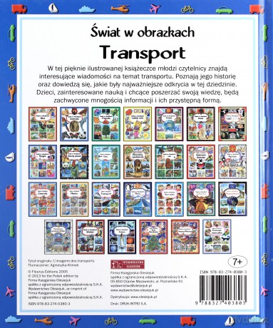 Transport. Świat W Obrazkach [KSIĄŻKA]