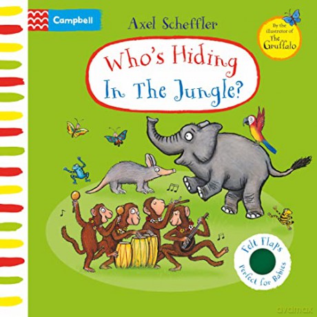 Whos Hiding In The Jungle - Axel Scheffler [KSIĄŻKA]