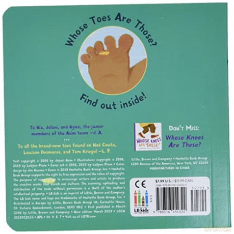 Whose Toes Are Those New Edition - Jabari Asim [KSIĄŻKA]