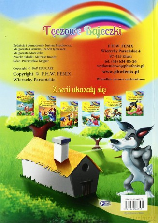 Trzy Małe Świnki, Spragniona Wrona. Tęczowe Bajeczki [KSIĄŻKA]
