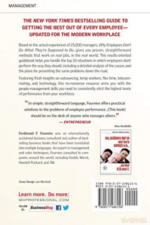 Why Employees Dont Do What Theyre Suppos - Ferdinand Fournies [KSIĄŻKA]