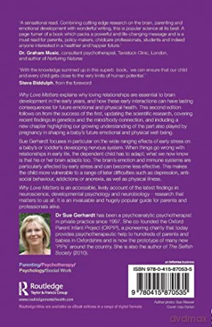 Why Love Matters - Sue Gerhardt [KSIĄŻKA]