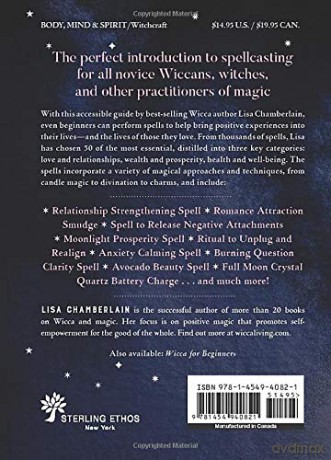 Wicca Book Of Spells - Lisa Chamberlain [KSIĄŻKA]