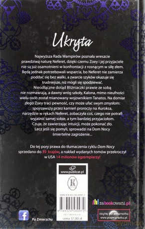 Ukryta. Tom 10. Dom Nocy - Cast P.C.,CAST [KSIĄŻKA]