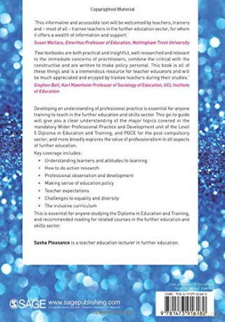 Wider Professional Practice In Education - Sasha Pleasance [KSIĄŻKA]
