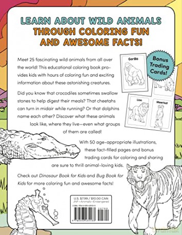 Wild Animal Book For Kids - Kat Henries-Meisner [KSIĄŻKA]