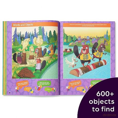Wild Animals Puzzles Deluxe - Highlights [KSIĄŻKA]