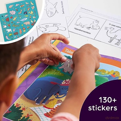 Wild Animals Puzzles Deluxe - Highlights [KSIĄŻKA]