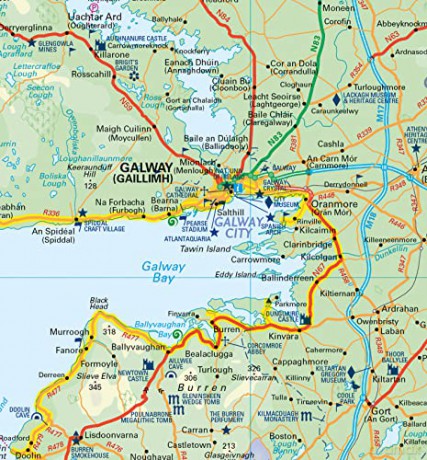 Wild Atlantic Way Pocket Map - Collins Maps [KSIĄŻKA]