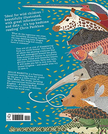 Wild Childs Guide To Endangered Animals - Millie Marotta [KSIĄŻKA]