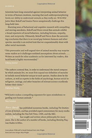 Wild Justice :The Moral Lives Of Animals - Max Bekoff [KSIĄŻKA]