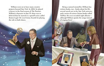 William Shatner A Little Golden Book Bio - Bruce Hale [KSIĄŻKA]