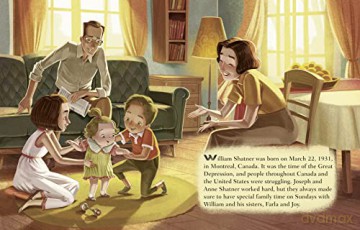 William Shatner A Little Golden Book Bio - Bruce Hale [KSIĄŻKA]