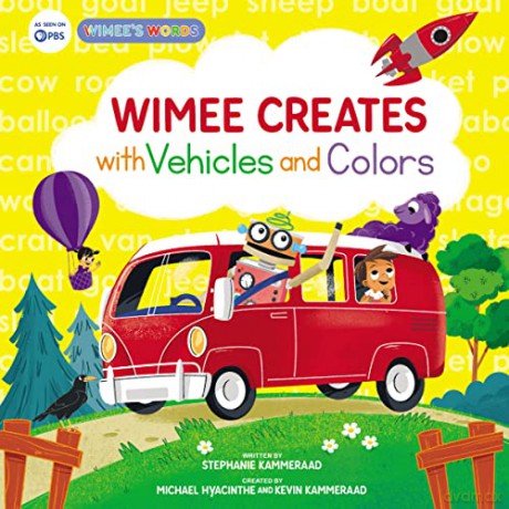 Wimee Creates With Vehicles And Colors - Kammeraad Stephanie [KSIĄŻKA]