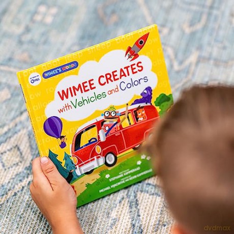 Wimee Creates With Vehicles And Colors - Kammeraad Stephanie [KSIĄŻKA]