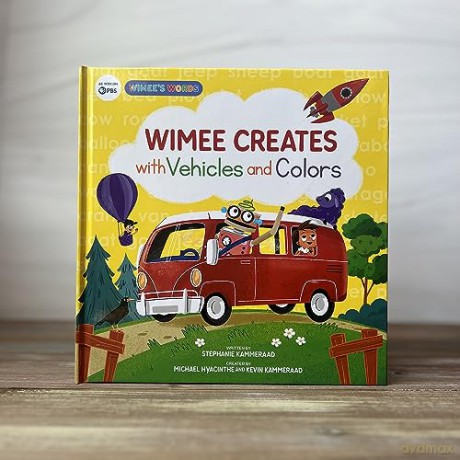 Wimee Creates With Vehicles And Colors - Kammeraad Stephanie [KSIĄŻKA]