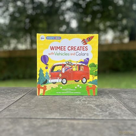 Wimee Creates With Vehicles And Colors - Kammeraad Stephanie [KSIĄŻKA]