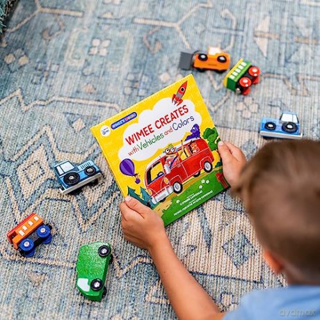Wimee Creates With Vehicles And Colors - Kammeraad Stephanie [KSIĄŻKA]