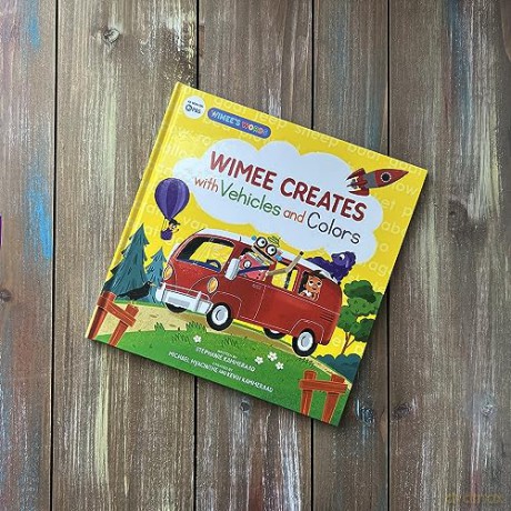 Wimee Creates With Vehicles And Colors - Kammeraad Stephanie [KSIĄŻKA]