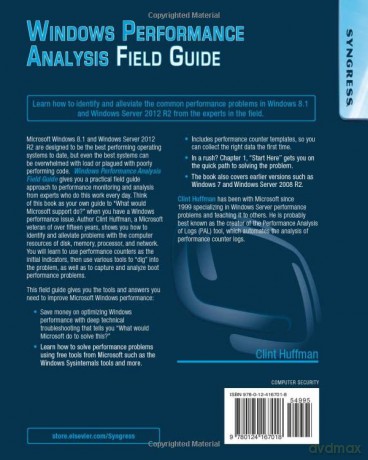 Windows Performance Analysis Field Guide - Clint Huffman [KSIĄŻKA]