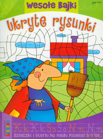 Wesołe Bajki Ukryte Rysunki 5-7 Lat [KSIĄŻKA]