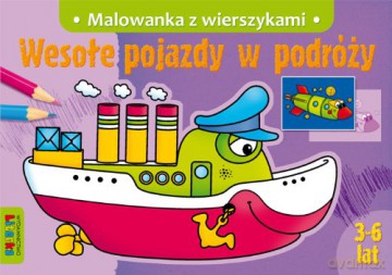 Wesołe Pojazdy W Podróży 3-6 Lat [KSIĄŻKA]