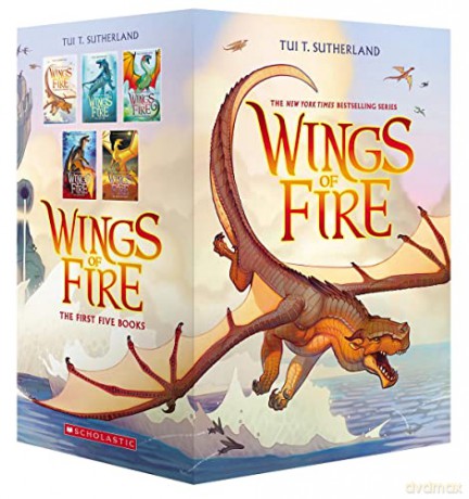 Wings Of Fire Boxset Books 1-5 - Tui T. Sutherland [KSIĄŻKA]