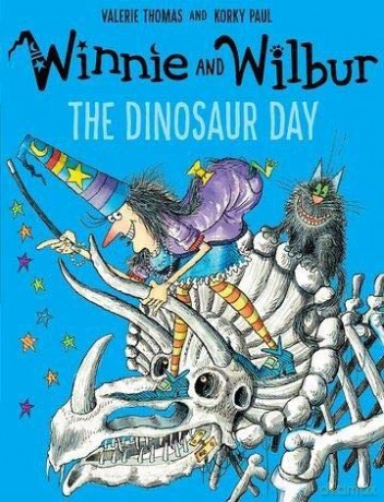 Winnie Wilbur The Dinosaur Day - Thomas/Paul [KSIĄŻKA]