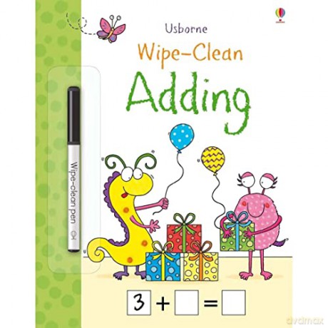 Wipe Clean Adding - Jessica Greenwell [KSIĄŻKA]