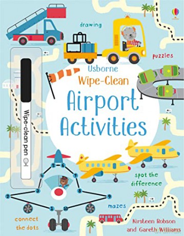 Wipe Clean Airport Activities - Kirsteen Robson [KSIĄŻKA]