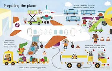 Wipe Clean Airport Activities - Kirsteen Robson [KSIĄŻKA]
