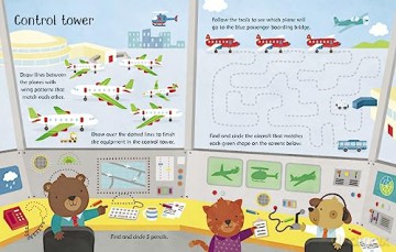 Wipe Clean Airport Activities - Kirsteen Robson [KSIĄŻKA]