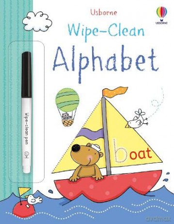 Wipe Clean Alphabet With Pen - Felicity Brooks [KSIĄŻKA]