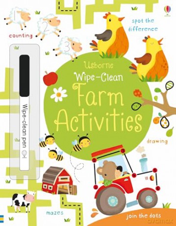 Wipe Clean Farm Activities - Kirsteen Robson [KSIĄŻKA]