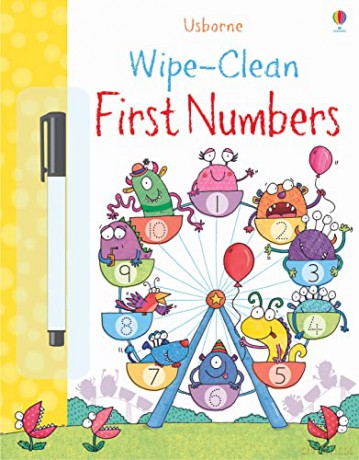 Wipe Clean First Numbers - Jessica Greenwell [KSIĄŻKA]