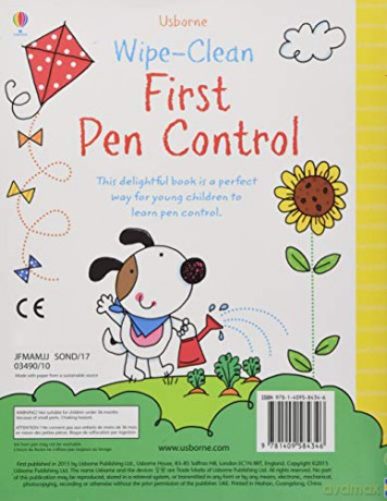 Wipe Clean First Pen Control - Sam Smith [KSIĄŻKA]