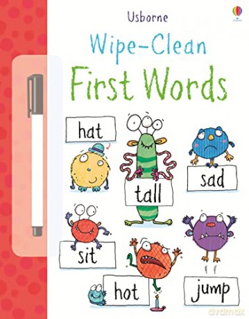 Wipe Clean First Words - Jessica Greenwell [KSIĄŻKA]