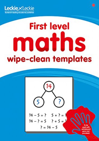 Wipe Clean Maths Pk 1 Leckie P - Leckie And Leckie [KSIĄŻKA]