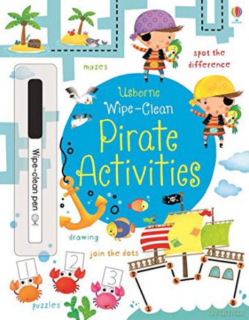 Wipe Clean Pirate Activities - Kirsteen Robson [KSIĄŻKA]