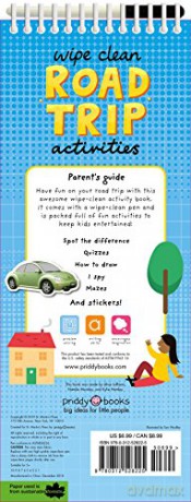 Wipe Clean Road Trip Activities - Roger Priddy [KSIĄŻKA]